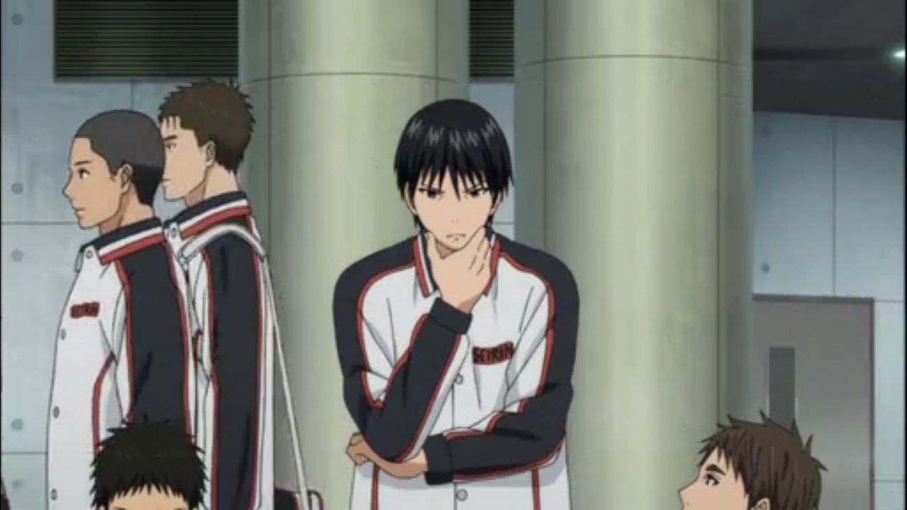 黒子のバスケ 第51話 3期1話 全力でやってるだけなんで 残念ながら半分総集編 でも灰崎くんはいい感じの悪役として登場 デルフィニウムの園 黒子のバスケ 第51話 3期1話 全力でやってるだけなんで 残念ながら半分総集編 でも灰崎くんはいい感じの悪役として登場 デルフィニウムの園