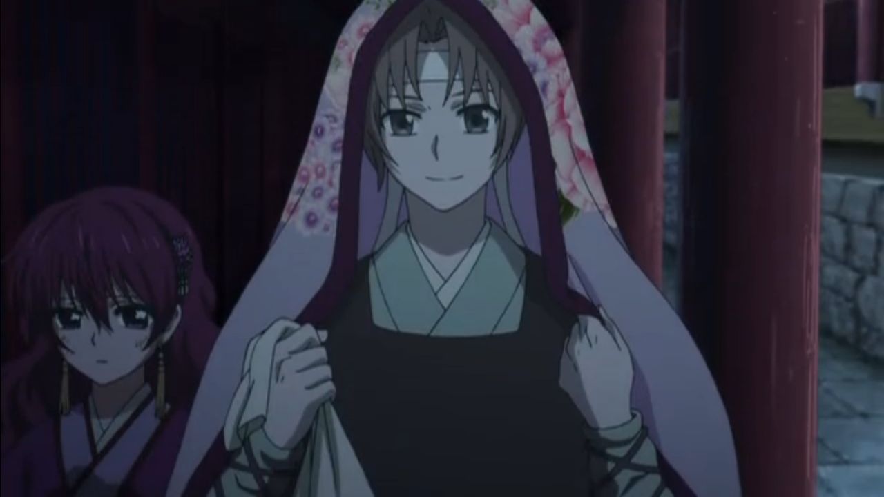 暁のヨナ 第2話 ちぎれた絆 感想 最後にサービス 四龍登場 デルフィニウムの園