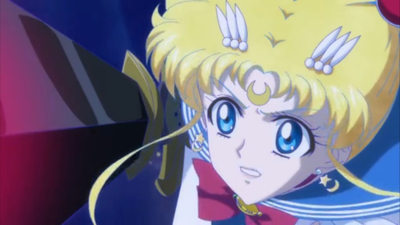 美少女戦士セーラームーンcrystal 第12話 敵 Queen Metaria デルフィニウムの園