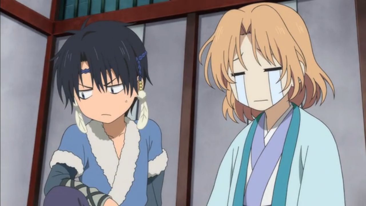 暁のヨナ 第3話 遠い空 アニメ感想 俺を道具だと思えばいい 従者の鏡 デルフィニウムの園