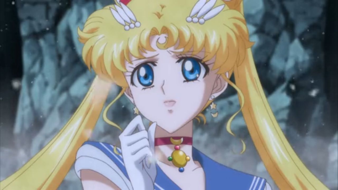 美少女戦士セーラームーンcrystal 第12話 敵 Queen Metaria デルフィニウムの園