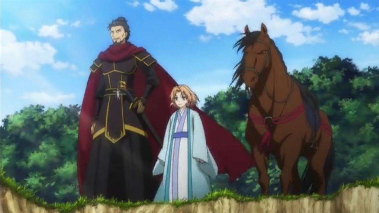 暁のヨナ 第2話 ちぎれた絆 感想 最後にサービス 四龍登場 デルフィニウムの園 暁のヨナ 第2話 ちぎれた絆 感想 最後にサービス 四龍登場 デルフィニウムの園