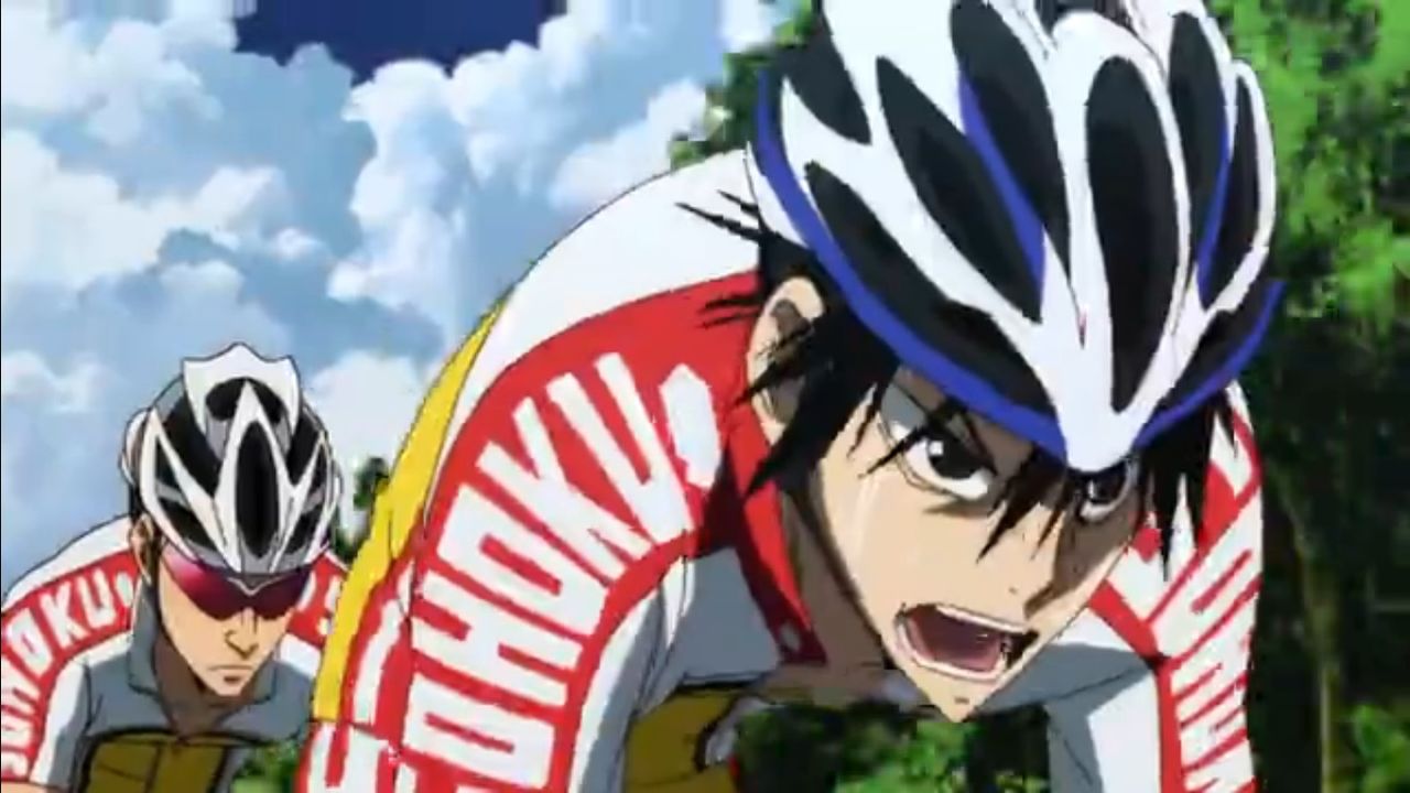 弱虫ペダル Grande Road 第7話 迫る 集団 荒北の最大の見せ場が始まる デルフィニウムの園