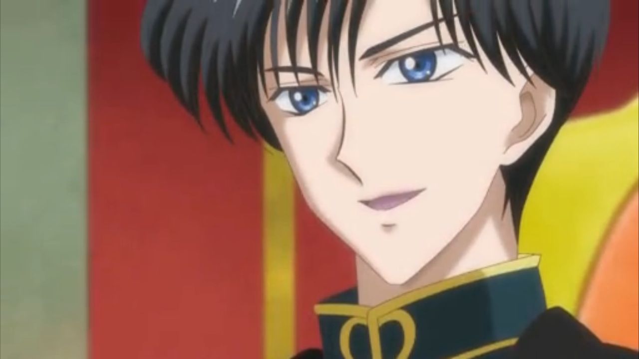 美少女戦士セーラームーンcrystal 第12話 敵 Queen Metaria デルフィニウムの園