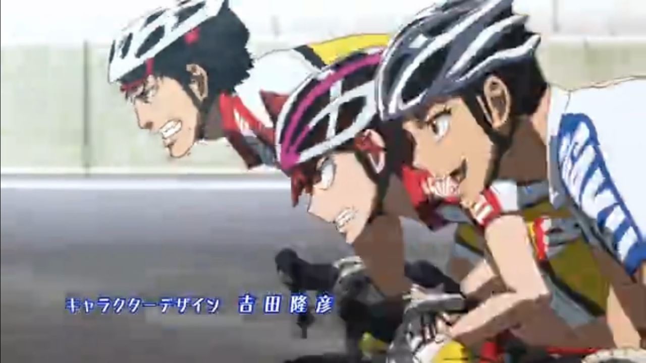 弱虫ペダル Grande Road 第13話 激走 山中湖 田所ともう一人 デルフィニウムの園 弱虫ペダル Grande Road 第13話 激走 山中湖 田所ともう一人 デルフィニウムの園