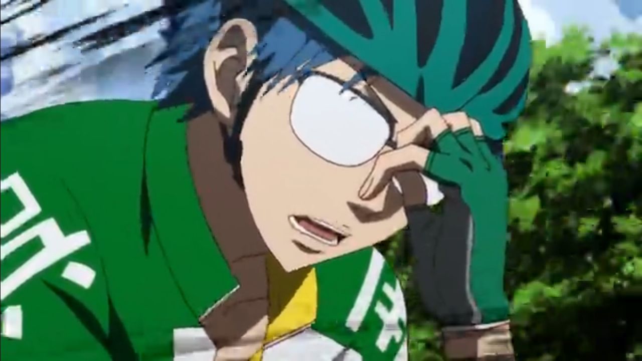 弱虫ペダル Grande Road 第7話 迫る 集団 荒北の最大の見せ場が始まる デルフィニウムの園