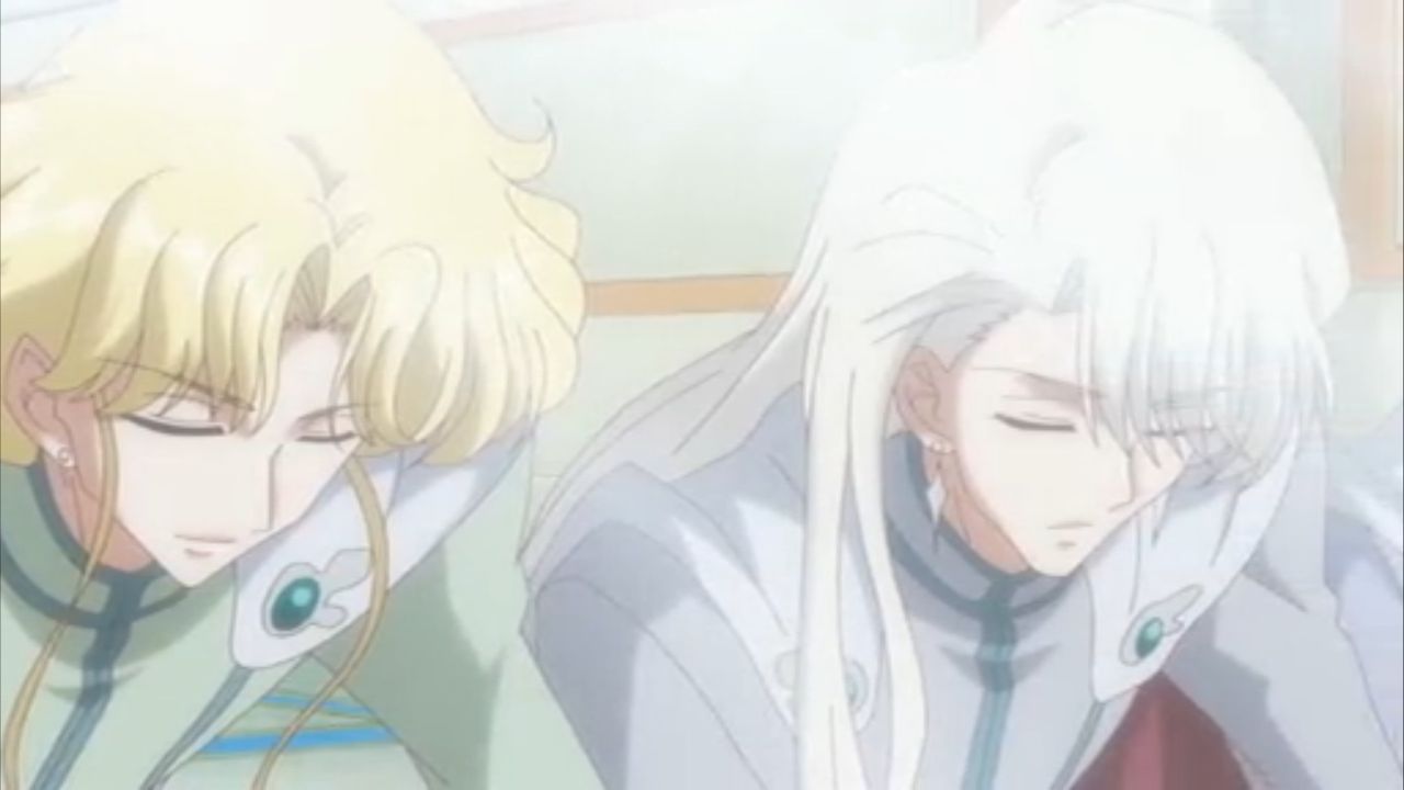 美少女戦士セーラームーンcrystal 第12話 敵 Queen Metaria デルフィニウムの園