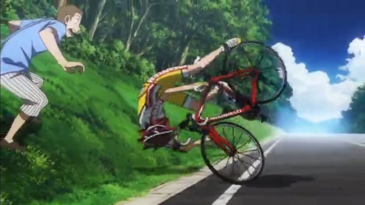 弱虫ペダル Grande Road 第16話 エース今泉 今泉くん覚醒 デルフィニウムの園