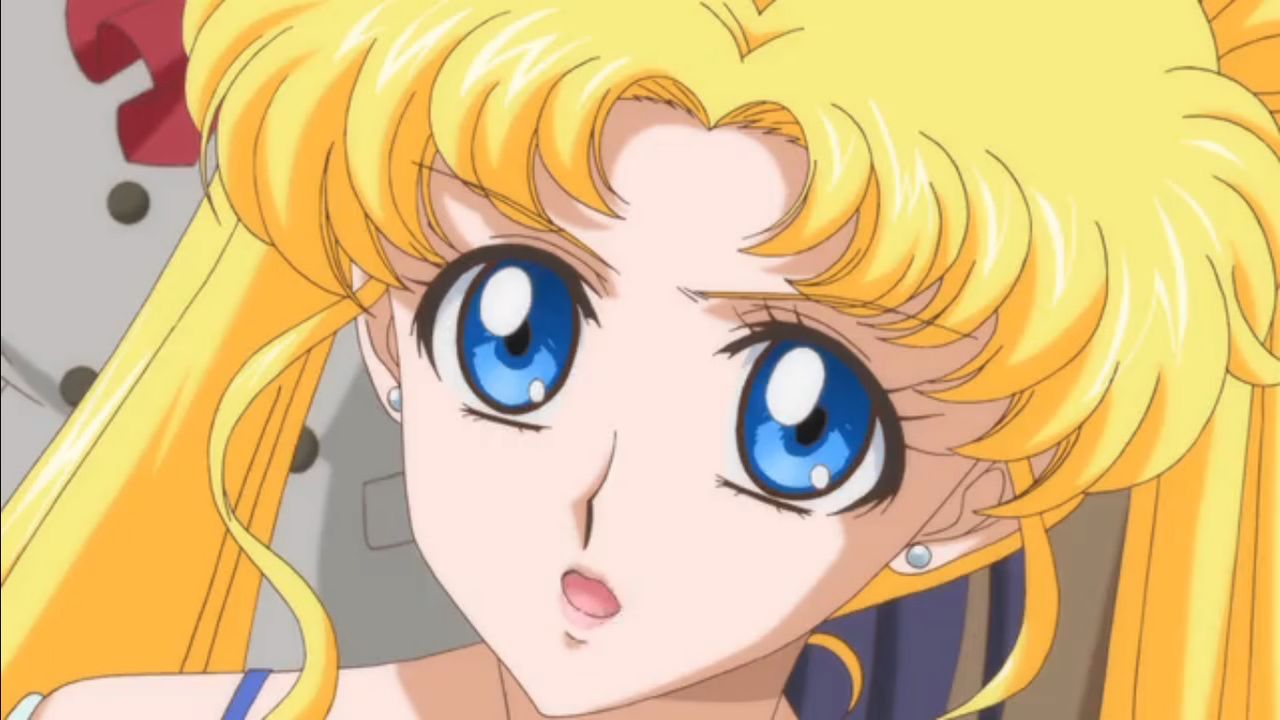 美少女戦士セーラームーンcrystal 第9話 セレニティ やっぱりプリンセス姿は可愛い デルフィニウムの園