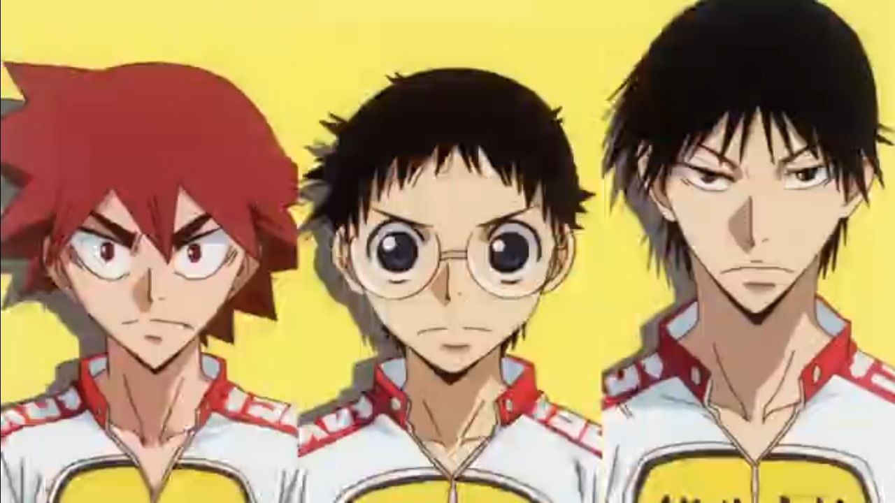 弱虫ペダル Grande Road 第13話 激走 山中湖 田所ともう一人 デルフィニウムの園