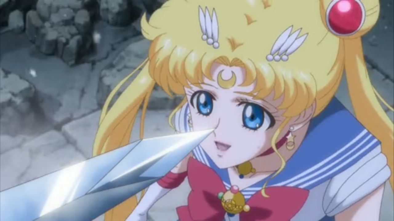 美少女戦士セーラームーンcrystal 第12話 敵 Queen Metaria デルフィニウムの園