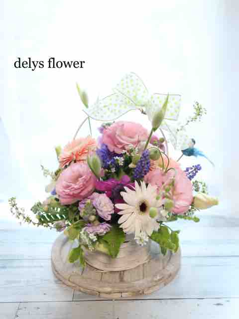 イースターの花かご 静岡県裾野市 フラワーアレンジメント ティーコーディネートサロン Delys デリス ゆったり豊かな自分時間 イースターの花かご 静岡県裾野市 フラワーアレンジメント ティーコーディネートサロン Delys デリス ゆったり豊かな自分時間