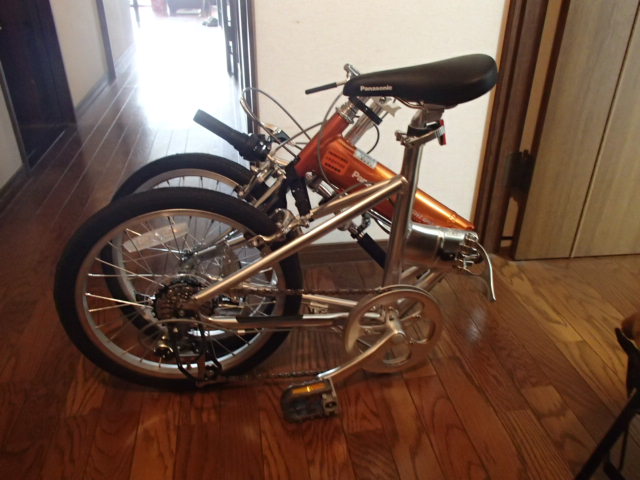 折りたたみ式チビ チャリ Panasonic ライトウイング Light Wing の登場 楽しめ定年退職者