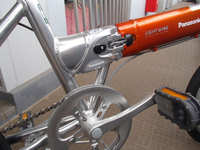 折りたたみ式チビ チャリ Panasonic ライトウイング Light Wing の登場 楽しめ定年退職者