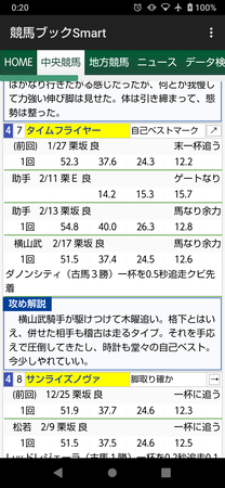 おすすめされて競馬ブックスマート入れたんやけど ハロン棒ch 競馬まとめ