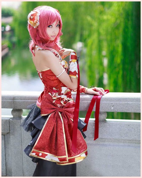 ラブライブ　コスプレ衣装　カフェメイド覚醒　西木野真希　Mサイズ ラブライブコスプレ衣装カフェメイド覚醒西木野真希Mサイズ