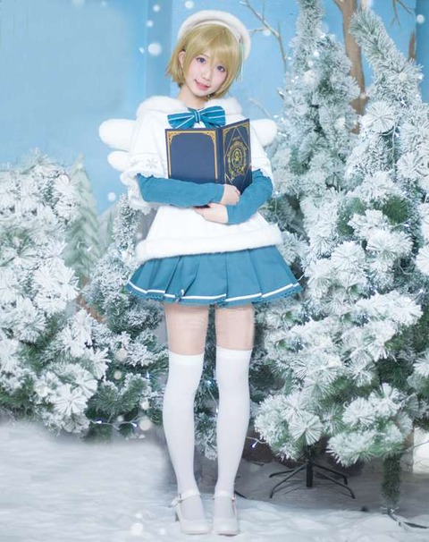 ラブライブ!】小泉花陽 クリスマス編 聖歌隊 XL コスプレ衣装 E-0000
