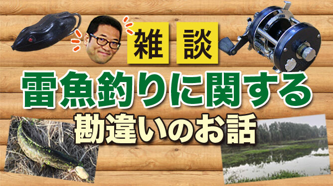 動画 雷魚釣りに関する勘違いについて でんでんまるの雑談動画その2 をアップしました でんでん丸 でんでんまる店長 のブログ