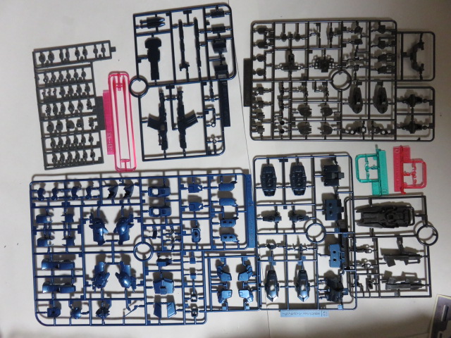 HG ペイルライダーセット 5点とおまけのナハトの合計6点セット HGUC ペイルライダー（陸戦重装備仕様） HADES MODE エクストラ