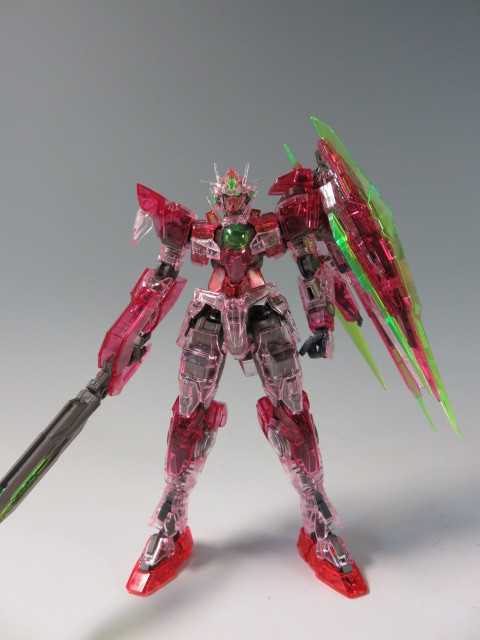 RG ダブルオークアンタ トランザムクリアVer. レビュー : デンデロの消失