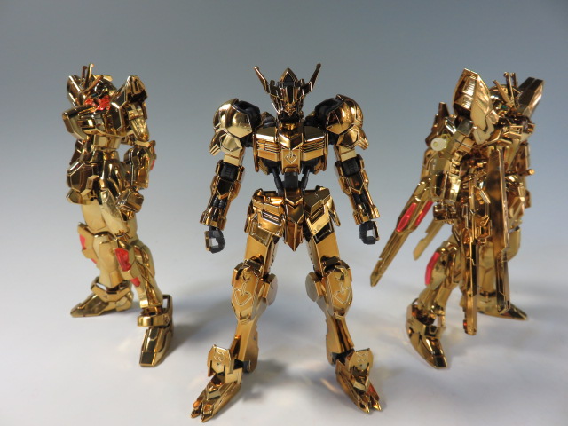 HGIBO ガンダムバルバトス ゴールドメッキVer. レビュー HGIBO ガンダムバルバトス ゴールドメッキVer. レビュー