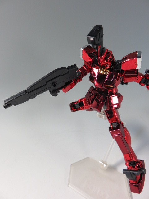 HGBF ガンダムアメイジングレッドウォーリア フルカラーメッキ