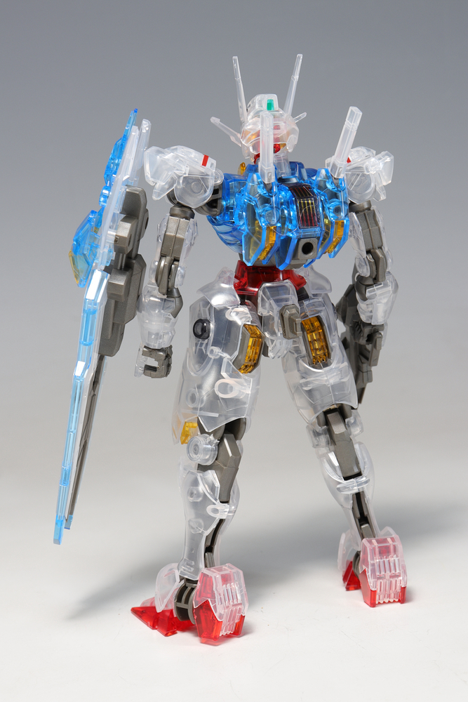 HG ガンダムエアリアル ［クリアカラー］ : デンデロの消失