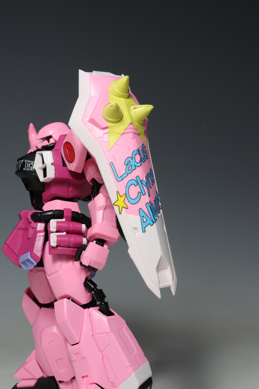 mg ザクウォーリア ライブ仕様　全塗装　完成品 MG 1/100 ガンダムベース限定 ザクウォーリア(ライブコンサート