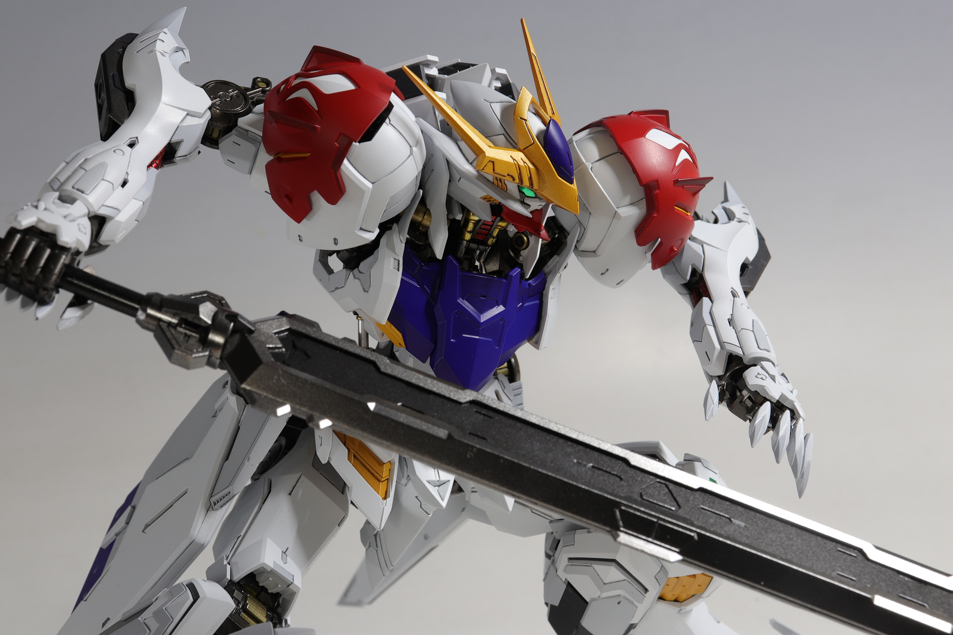 MG ガンダムバルバトスルプス　全塗装完成品 MG ガンダムバルバトスルプス 塗装/完成 : デンデロの消失