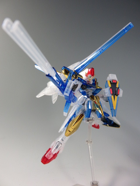 HGUC V2アサルトバスターガンダム クリアカラー＆メッキVer