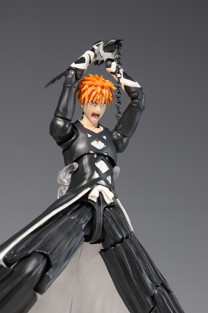 s.h.フィギュアーツ 黒崎一護 月牙天衝 天鎖斬月　ブリーチ S.H.Figuarts 黒崎一護 -月牙天衝- | 魂ウェブ