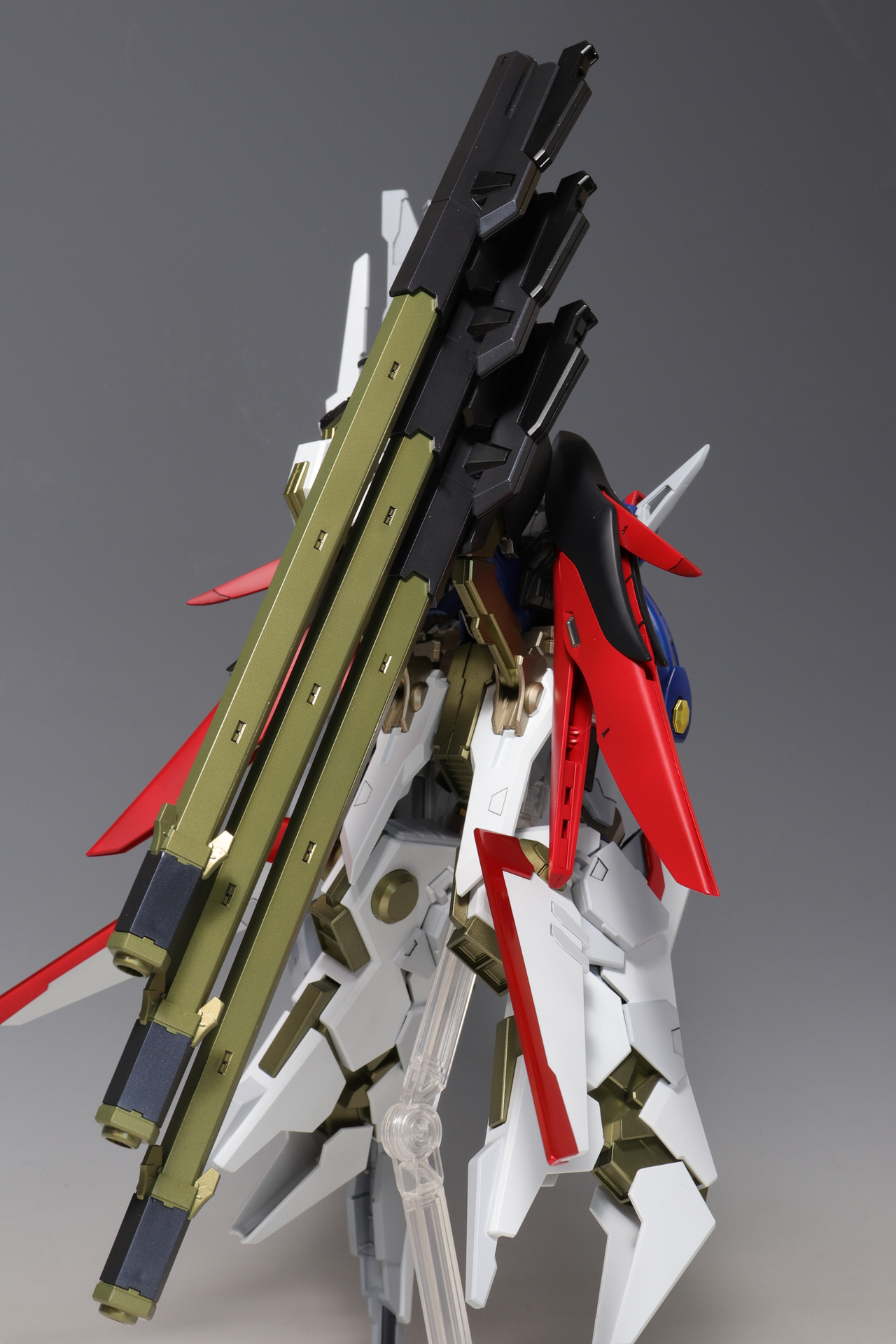 HG デスティニーガンダム SpecII + ゼウスシルエット 塗装/完成 HG デスティニーガンダム SpecII + ゼウスシルエット 塗装/完成