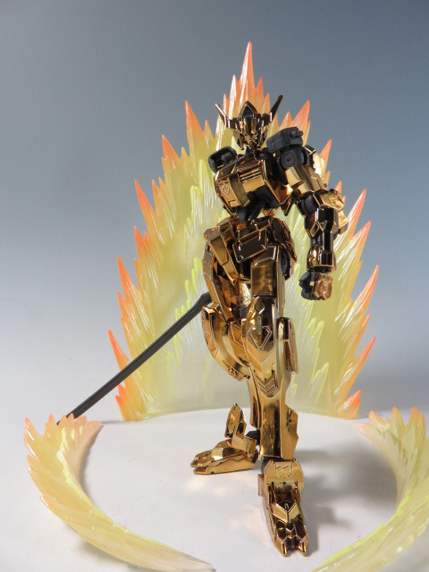 ガンダム　バルバトス　ゴールドメッキ HGIBO ガンダムバルバトス ゴールドメッキVer. レビュー