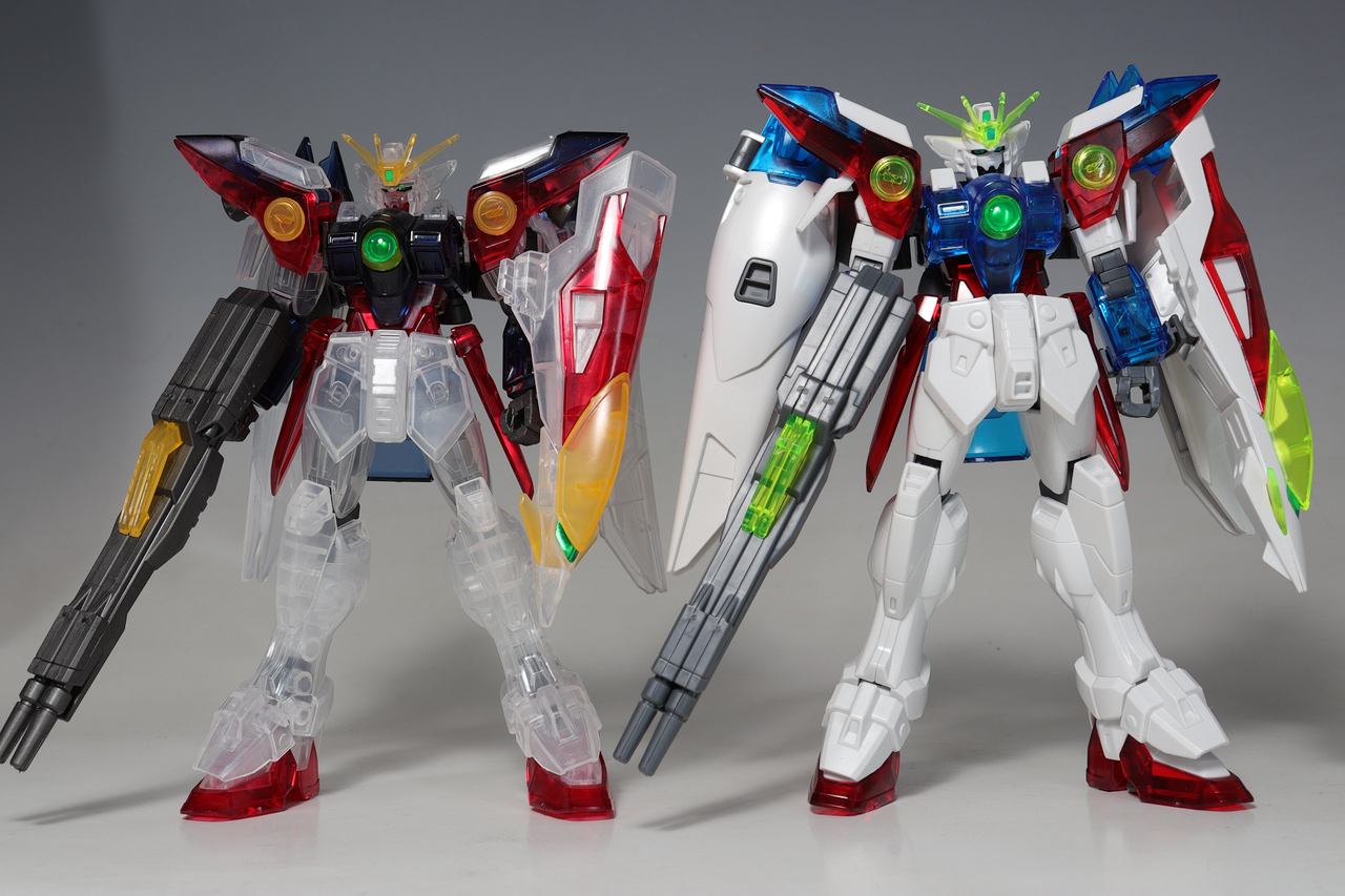 HG ウイングガンダムゼロ ［クリアカラー］ : デンデロの消失