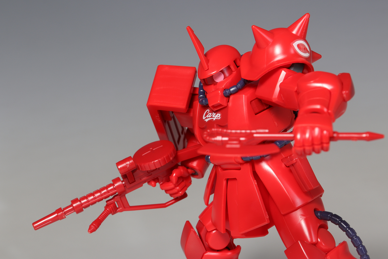 ザクII カープ ver. 　 【ガンダム40周年　プロ野球コラボ】 ザクⅡ カープVer 【ガンダム40周年 プロ野球12球団 コラボ】BANDAI