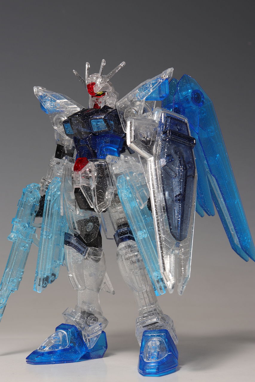 HG フリーダムガンダム プラフスキーパーティクルクリアVer 