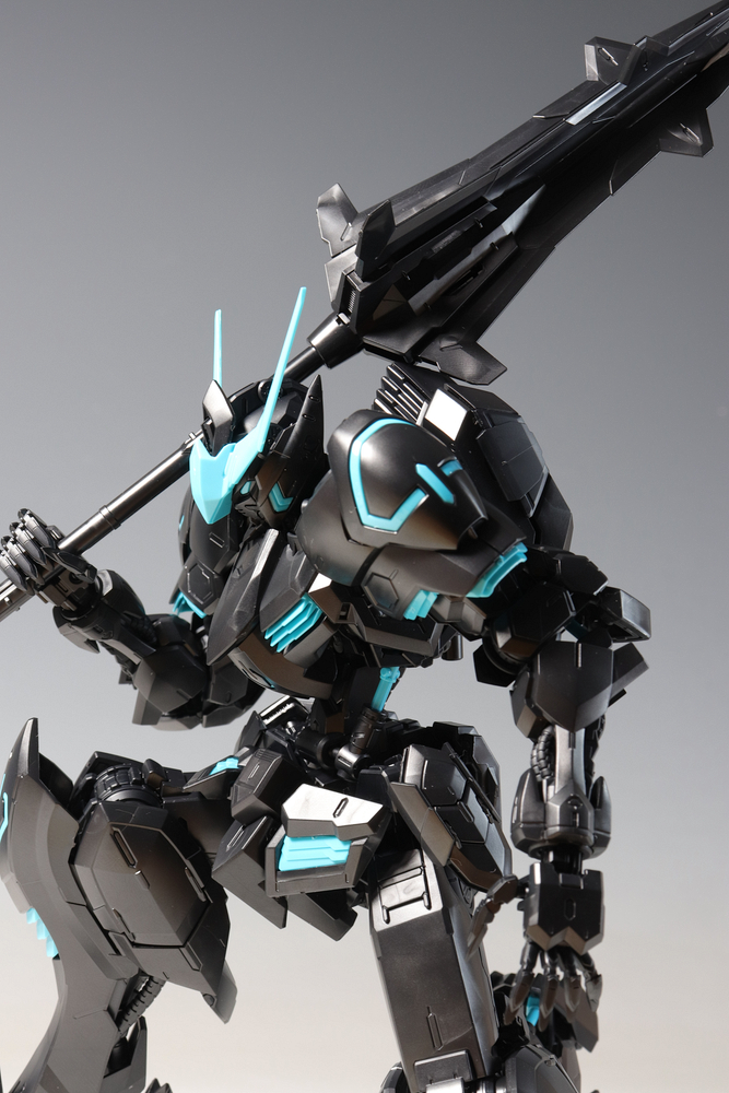 戌*叉様 ガンダムバルバトス ネオンブルー MG 1/100 ガンダムバルバトス [リサーキュレーションカラー