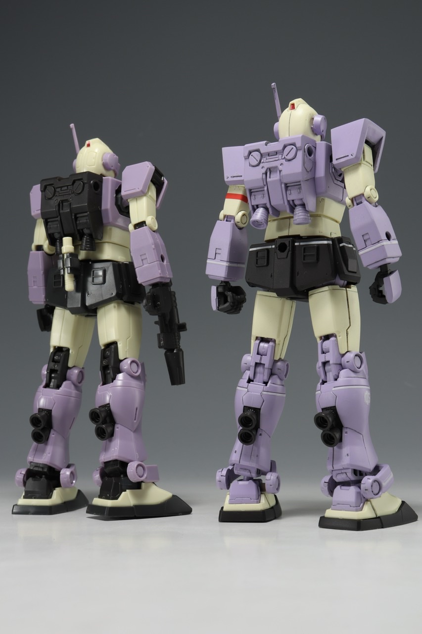 HG ジム・インターセプトカスタム 製作記2 : デンデロの消失