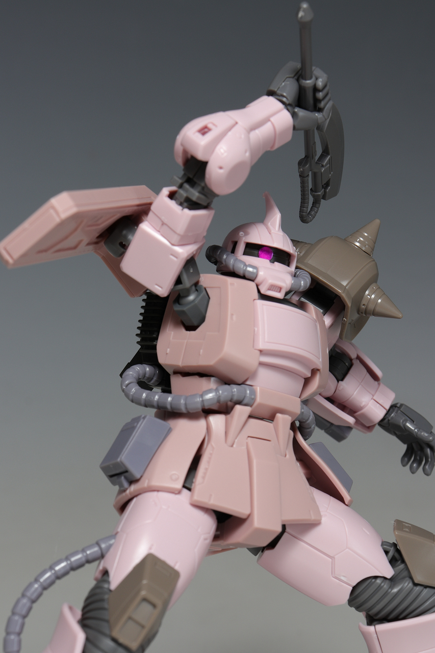 HG ザク・デザートタイプ ピンクパンサー隊機 : デンデロの消失