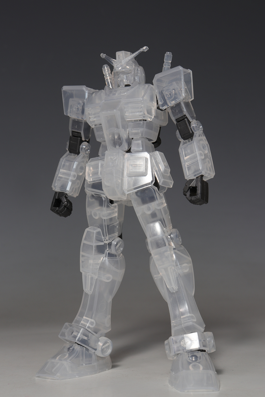 EG RX-78-2 ガンダム ［クリアホワイト］ : デンデロの消失