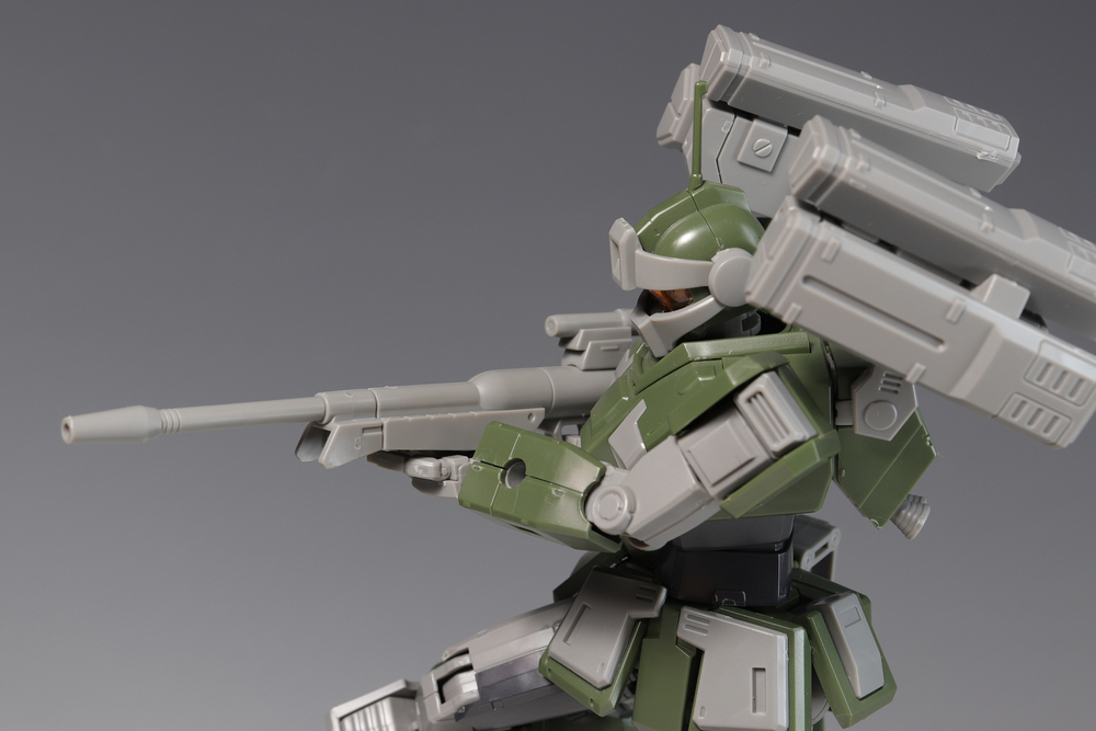 HG 機動戦士ガンダム MSD ジム・スナイパーカスタム　ミサイルランチャー装備 HG ジム・スナイパーカスタム（ミサイル・ランチャー装備） レビュー