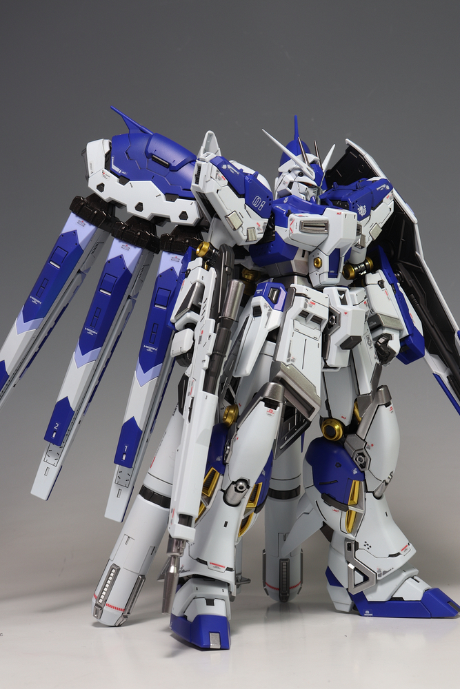 rg ハイニューガンダム νガンダム ガンプラ 全塗装 完成品 - プラモデル