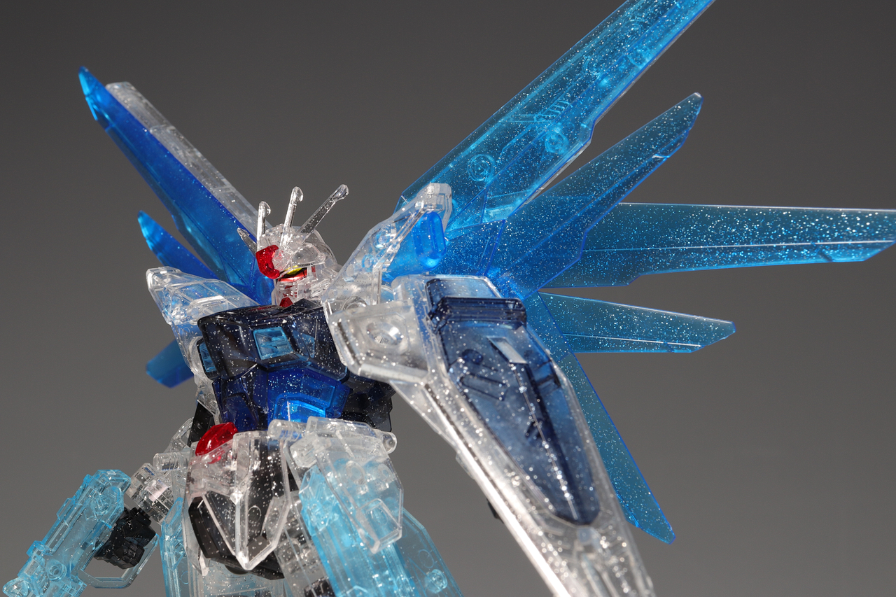HG フリーダムガンダム プラフスキーパーティクルクリアVer 