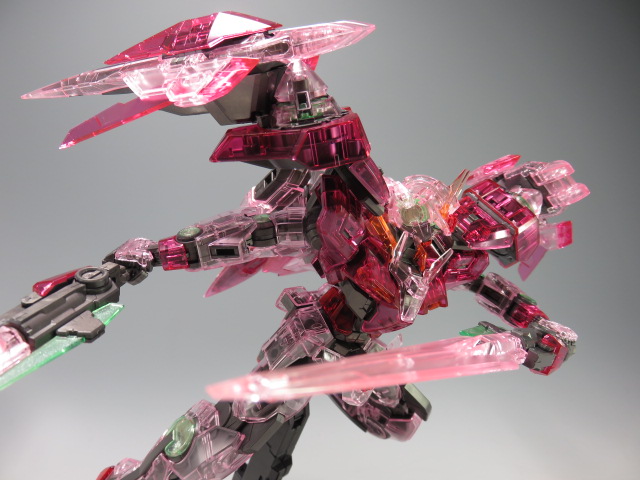 MG ガンダムベース限定トランザムライザー［クリアカラー］ レビュー
