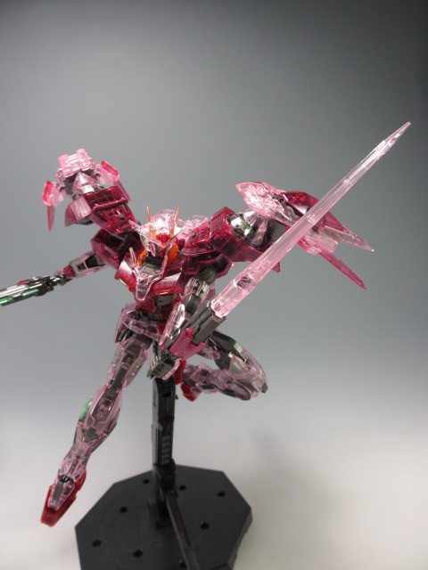 MG ガンダムベース限定トランザムライザー［クリアカラー］ レビュー