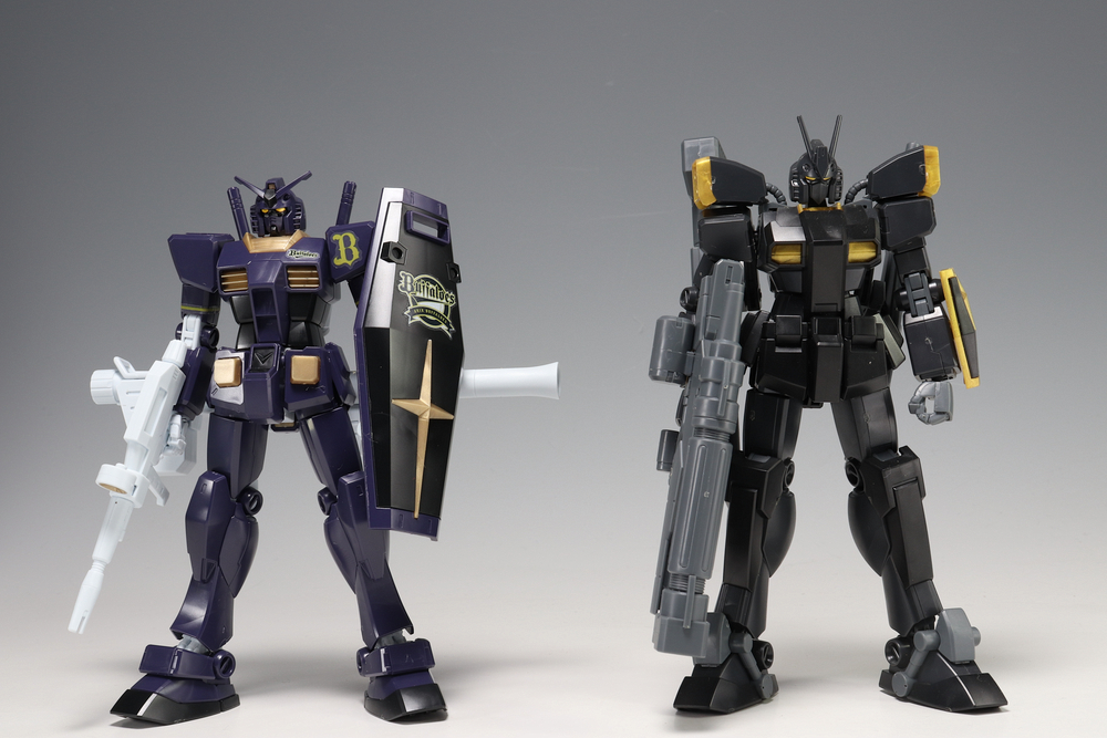 HGUC RX-78-2ガンダム バファローズバージョン レビュー : デンデロの消失