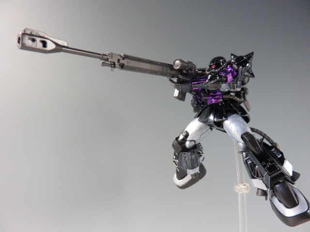 HG 高機動型ザクⅡ 黒い三連星メタリックVer. レビュー : デンデロの消失
