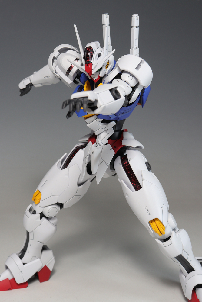 1/100 フルメカニクス ガンダムエアリアル 完成 : デンデロの消失