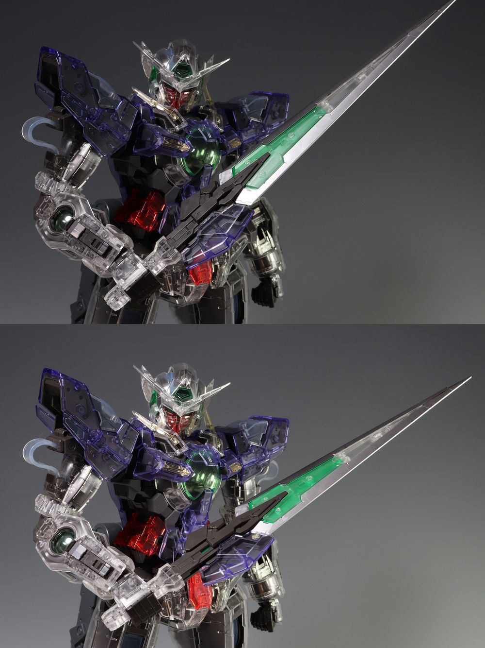 PG ガンダムエクシア クリアカラーボディ レビュー : デンデロの消失
