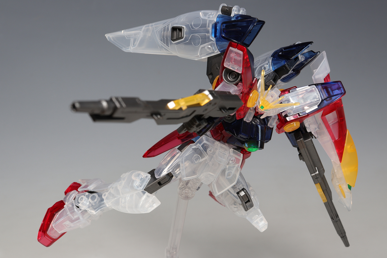 HG ウイングガンダムゼロ ［クリアカラー］ : デンデロの消失